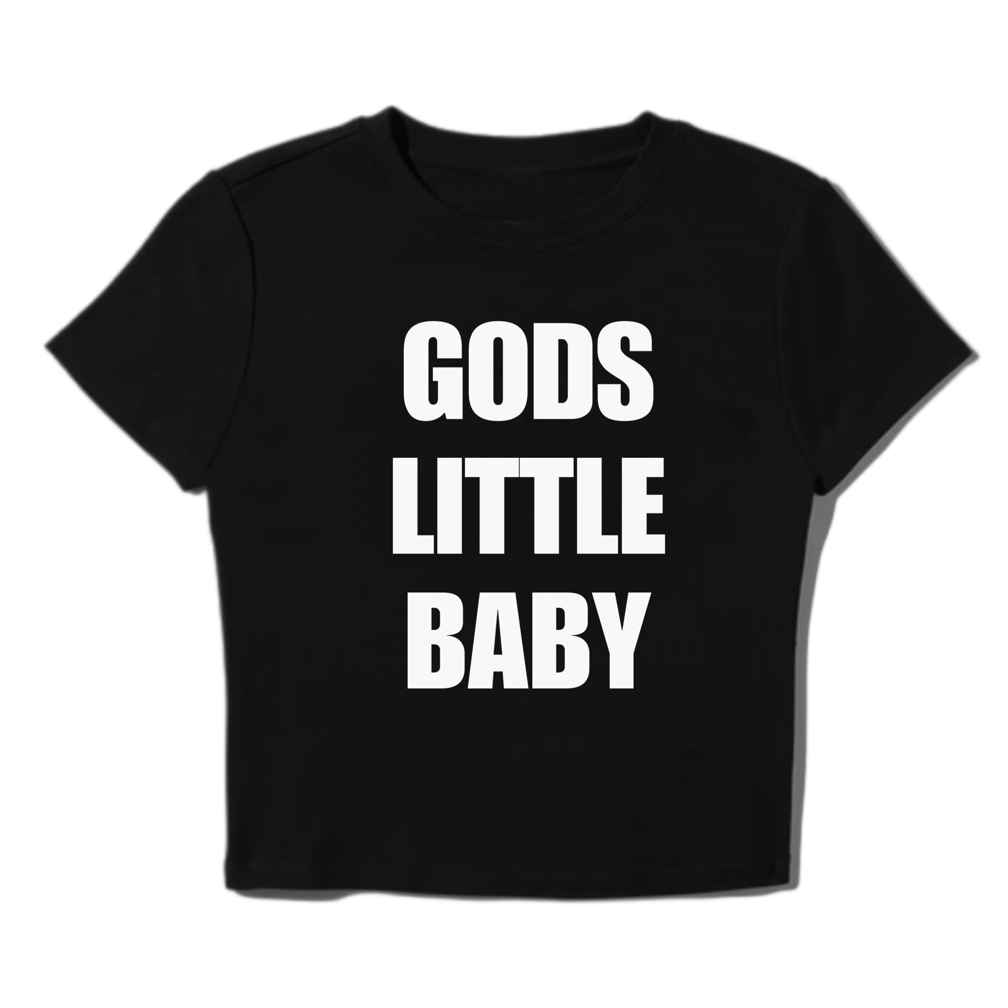 SLOGAN GOD BABY T-SHIRT